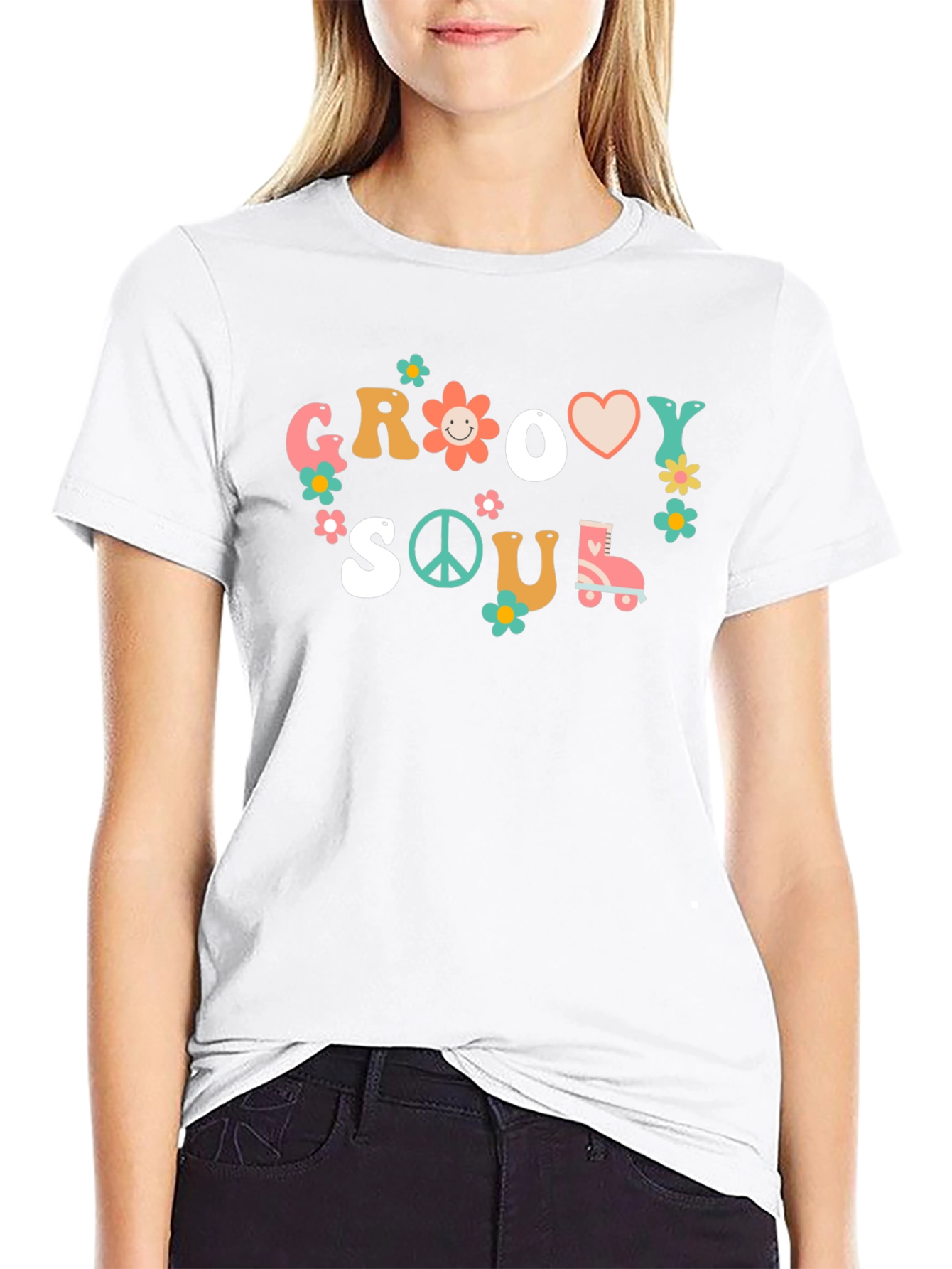 Groovy Soul Graphic Tee - Retro Style