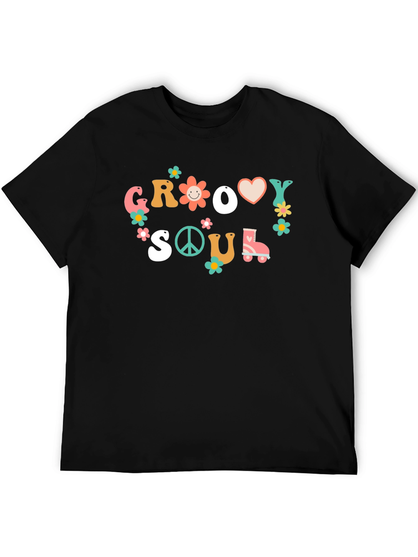 Groovy Soul Graphic Tee - Retro Style