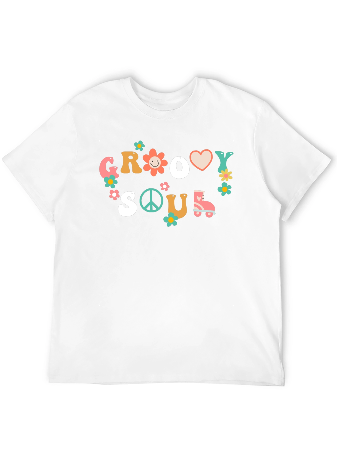 Groovy Soul Graphic Tee - Retro Style