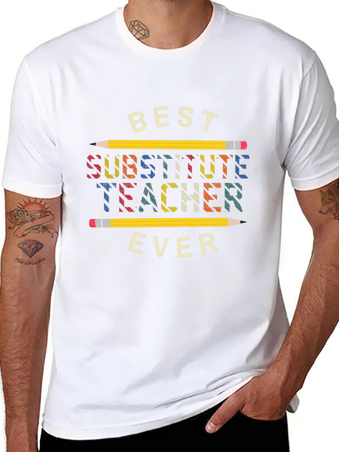 Best Substitute Teacher Ever T-Shirt