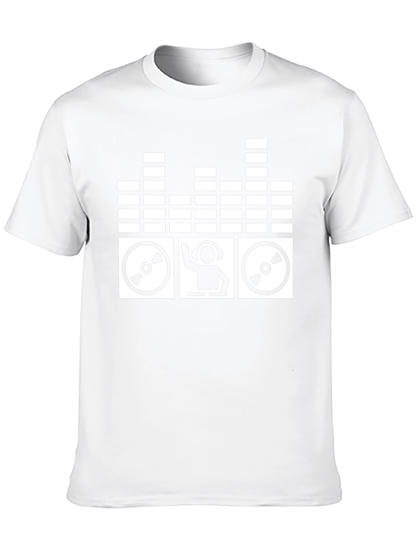 DJ Music T-Shirt - Black Graphic Tee