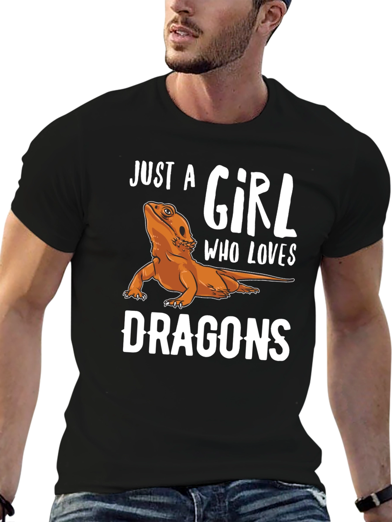 Just A Girl Who Loves Dragons T-Shirt