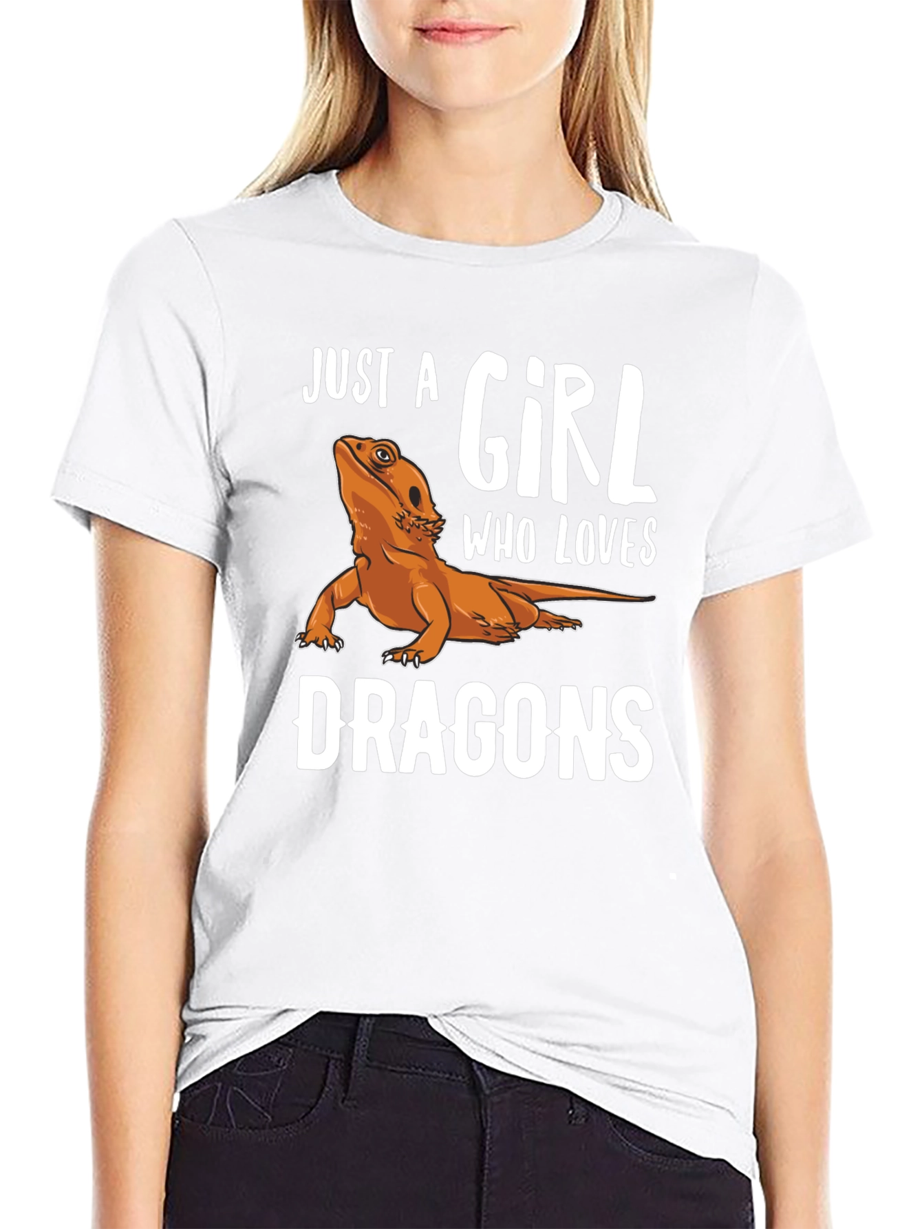 Just A Girl Who Loves Dragons T-Shirt