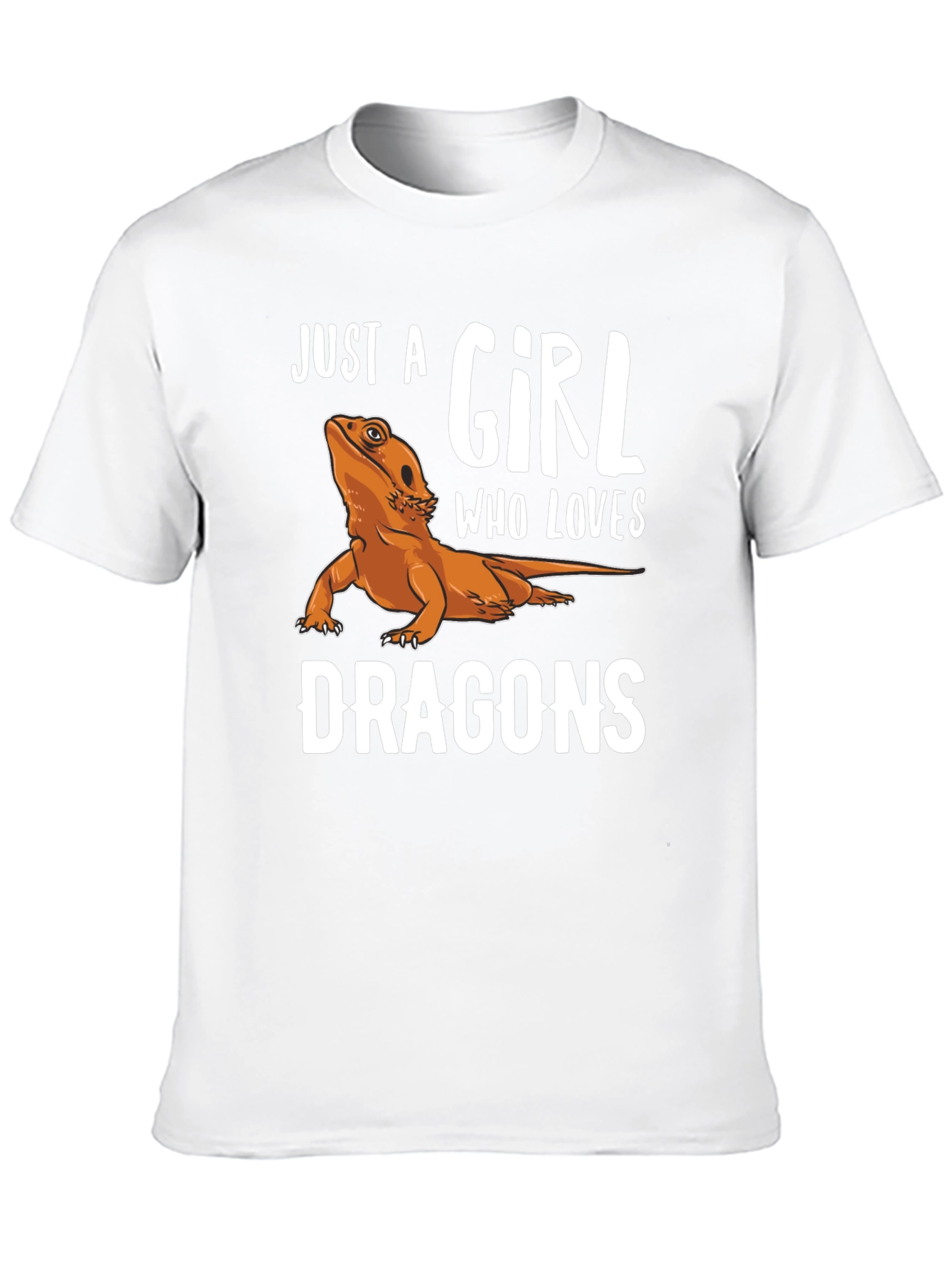 Just A Girl Who Loves Dragons T-Shirt