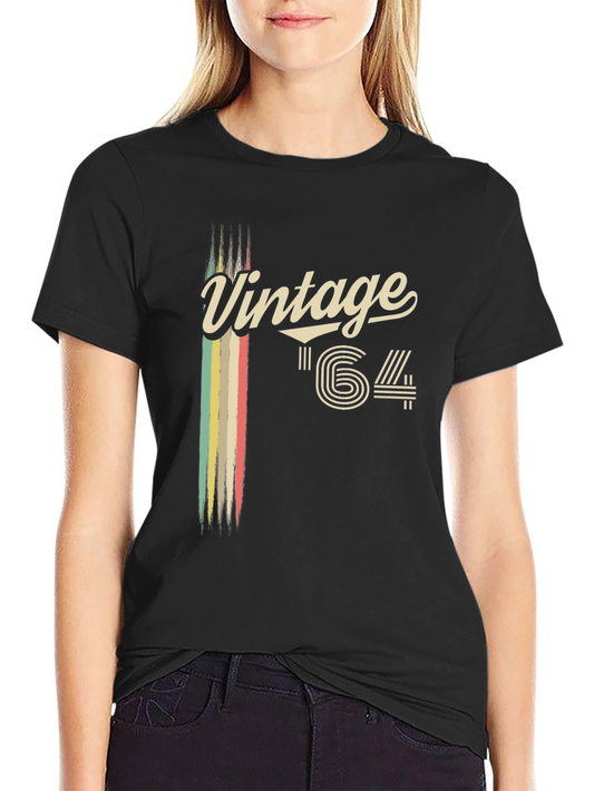 Vintage 64 Graphic T-Shirt - Retro Style