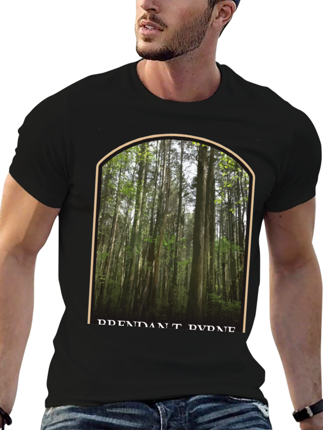 Forest Graphic Print T-Shirt