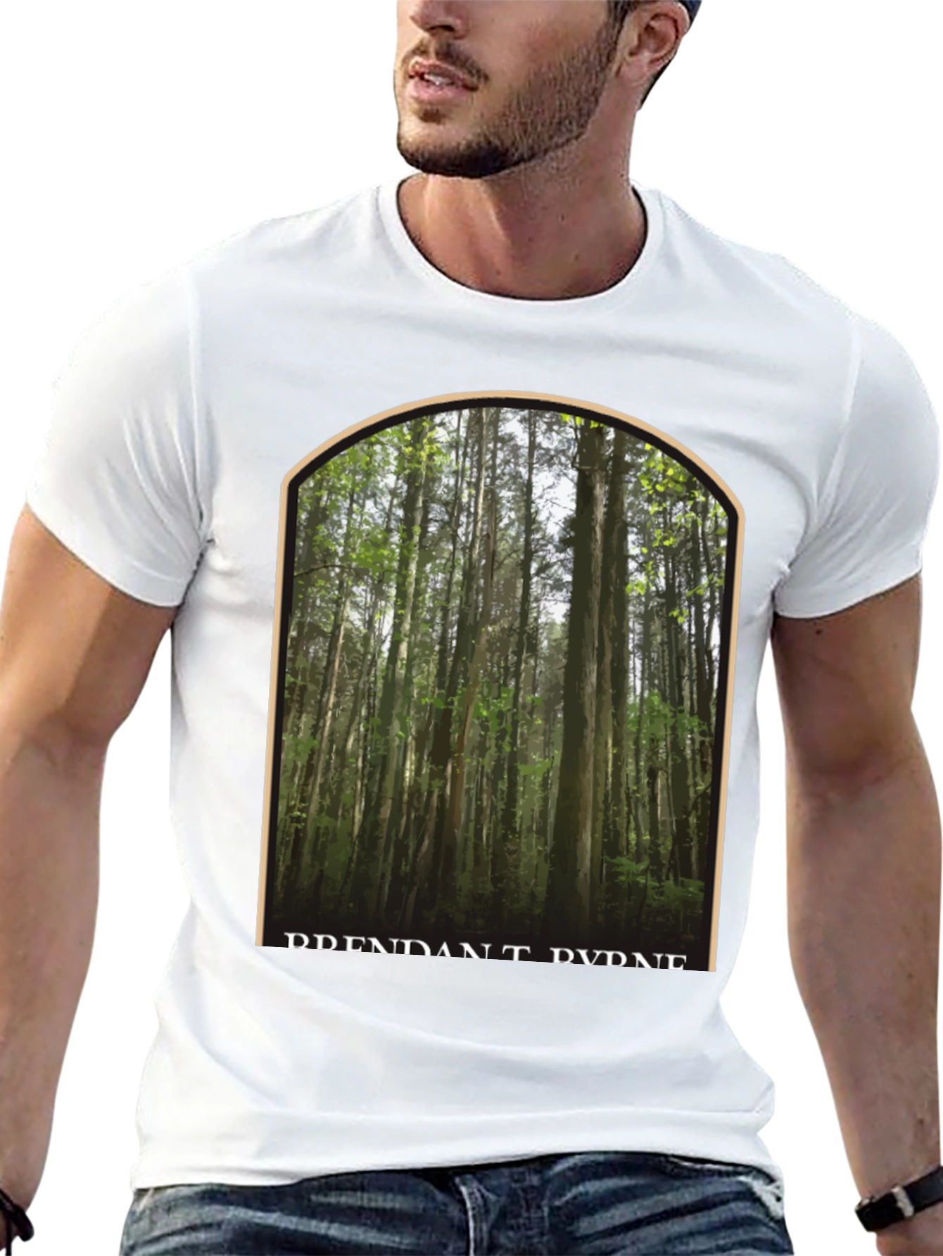 Forest Graphic Print T-Shirt