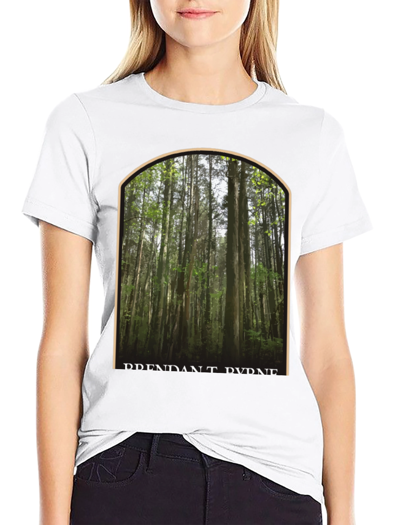 Forest Graphic Print T-Shirt