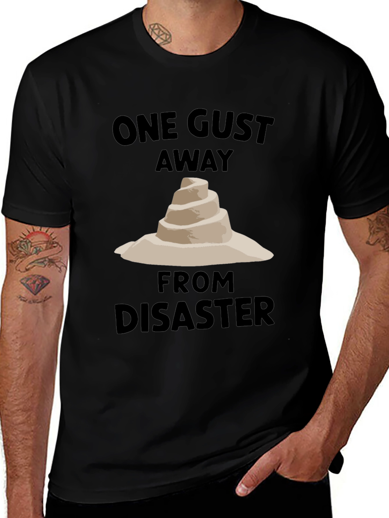 One Gust Away From Disaster T-Shirt