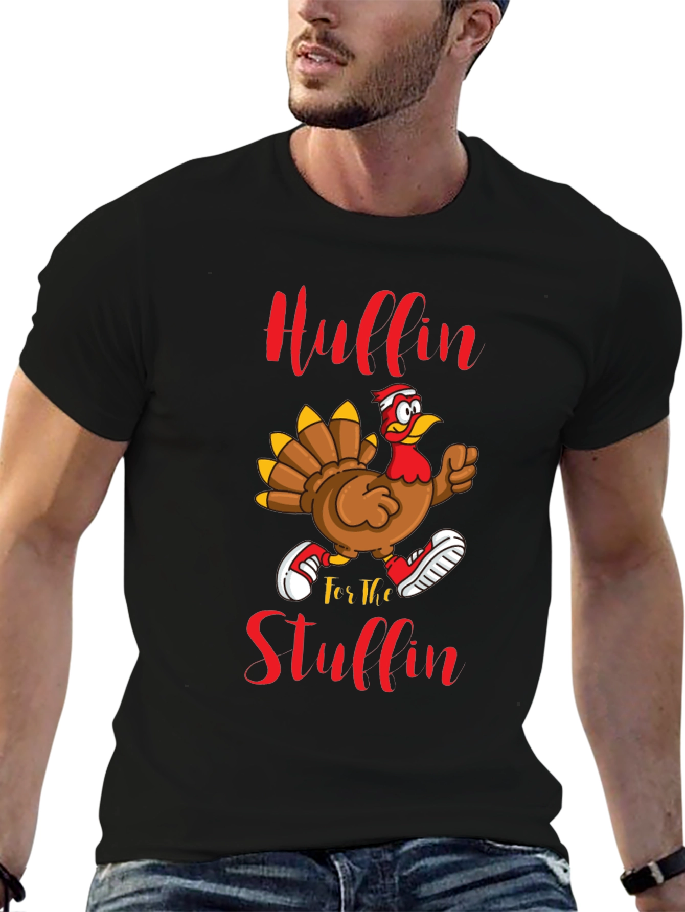 Hullin for Stuffin Thanksgiving Turkey Graphic Tee