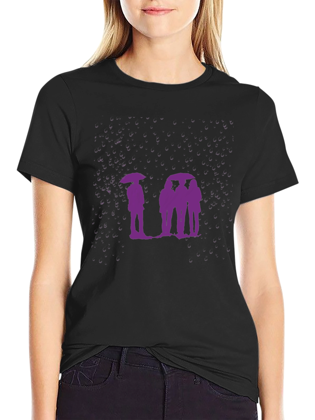 Silhouette Umbrella Graphic Tee
