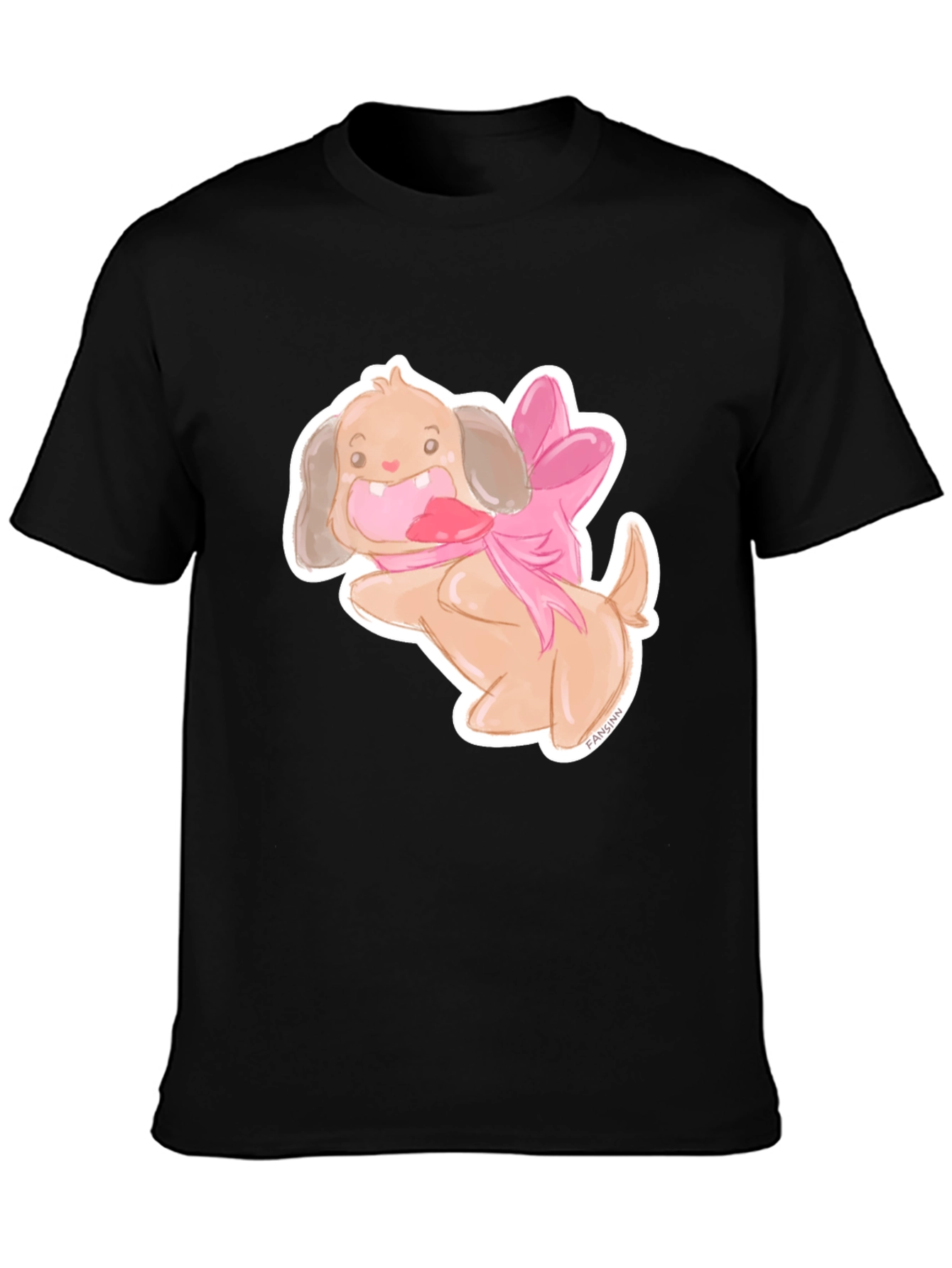 Dog with Bow T-Shirt