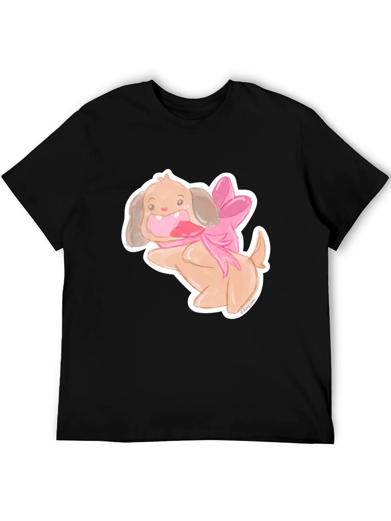 Dog with Bow T-Shirt