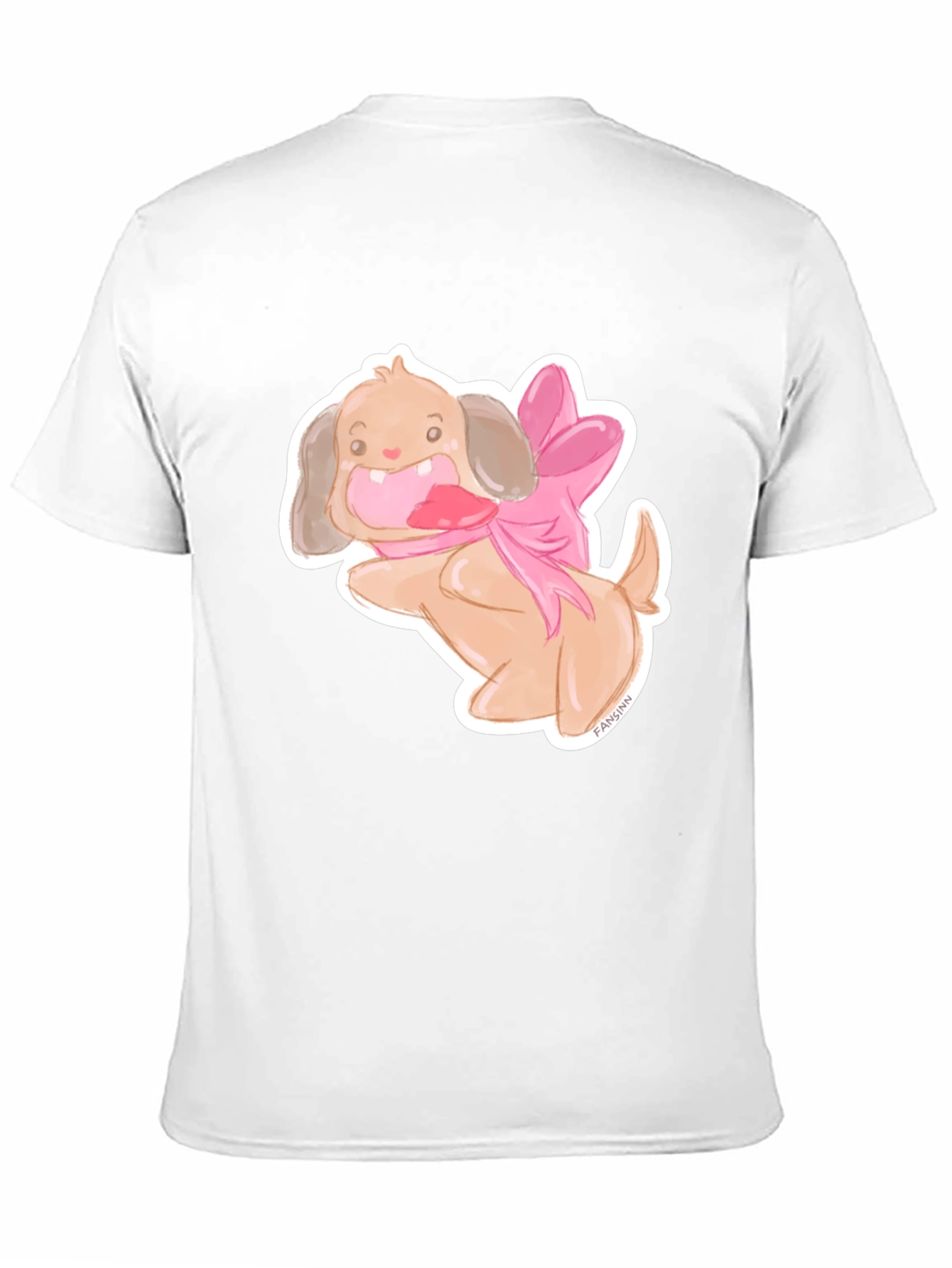 Dog with Bow T-Shirt