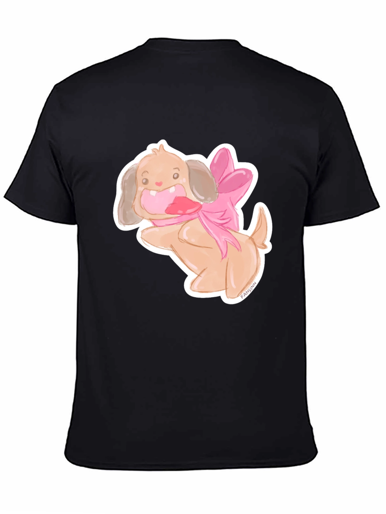 Dog with Bow T-Shirt