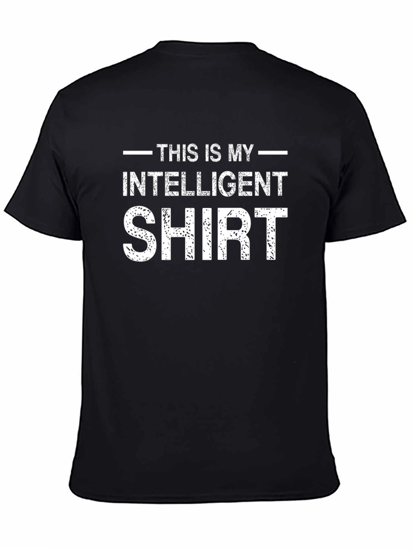 Intelligent Shirt - Funny Mens T-Shirt