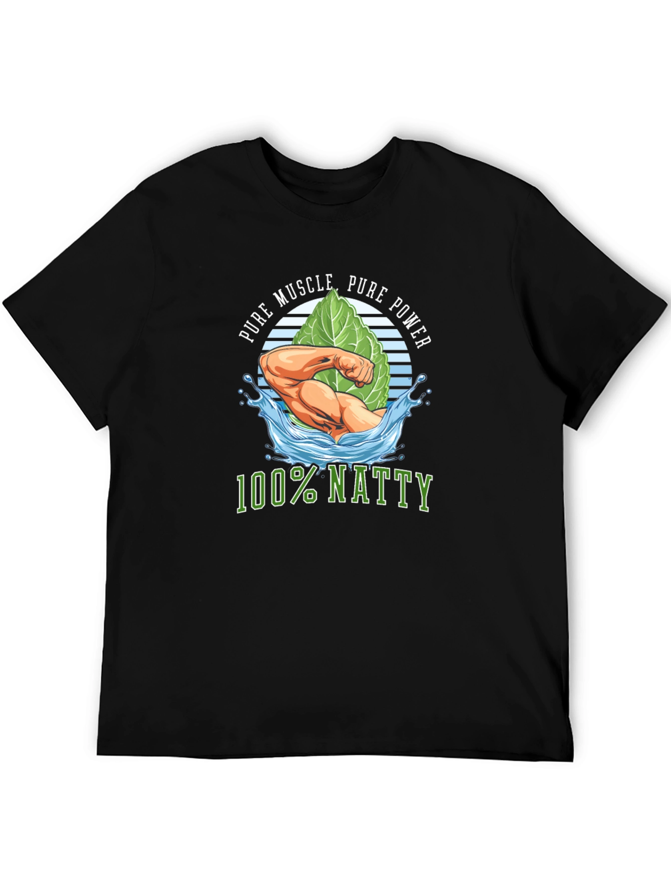 Pure Muscle Power Natty T-Shirt - Black