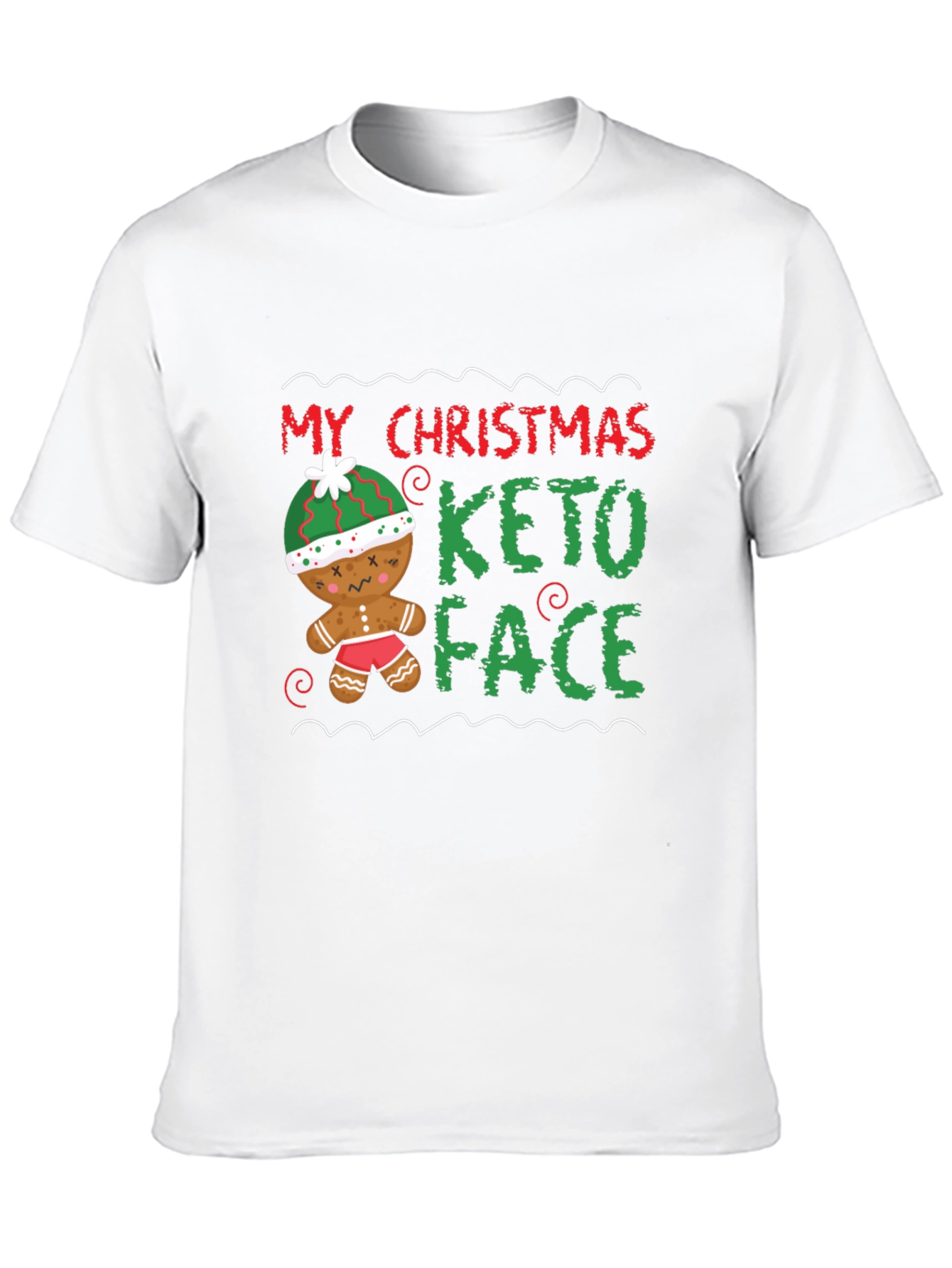 Keto Face Christmas T-Shirt