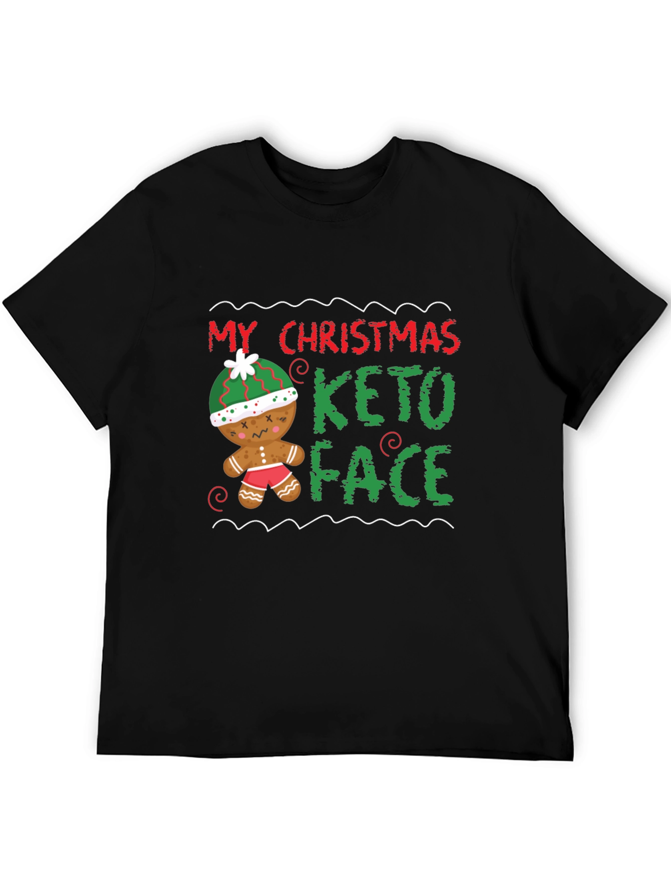 Keto Face Christmas T-Shirt
