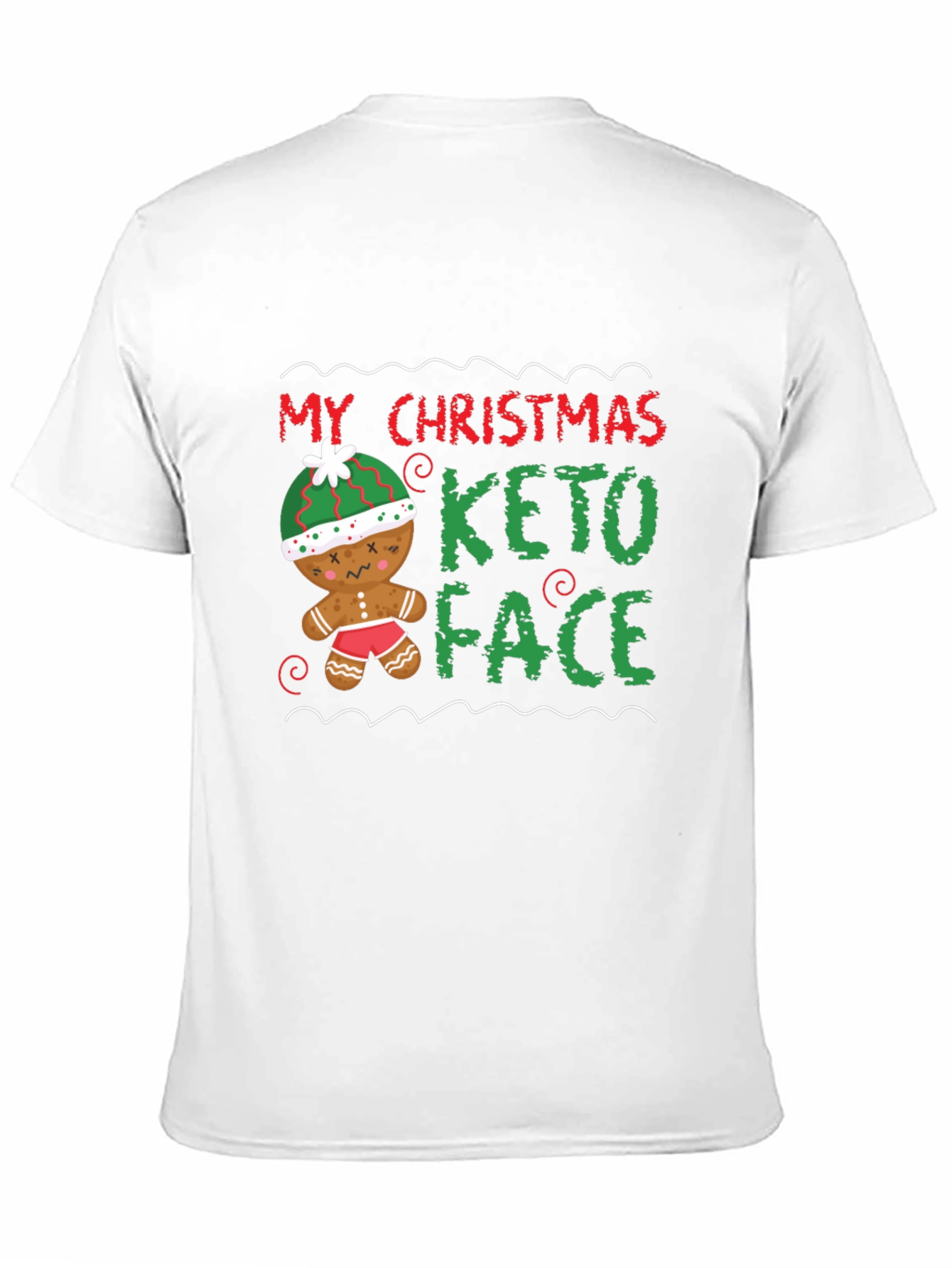 Keto Face Christmas T-Shirt
