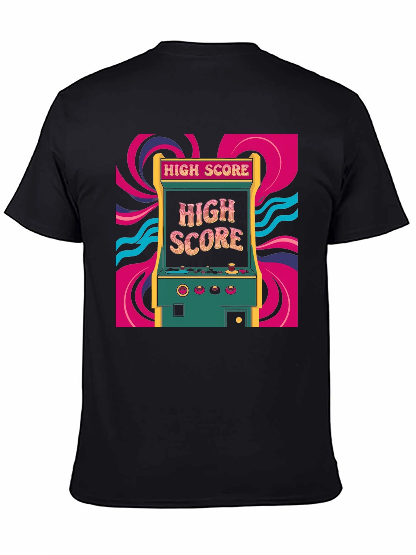 Retro Arcade High Score Graphic Tee