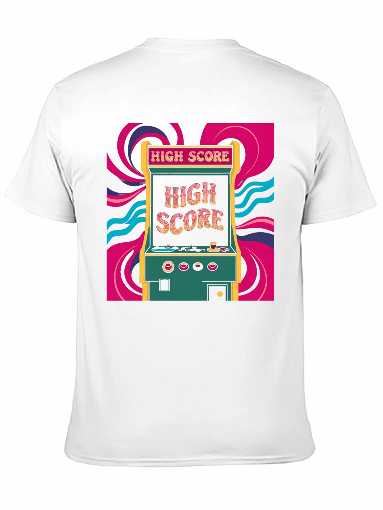 Retro Arcade High Score Graphic Tee