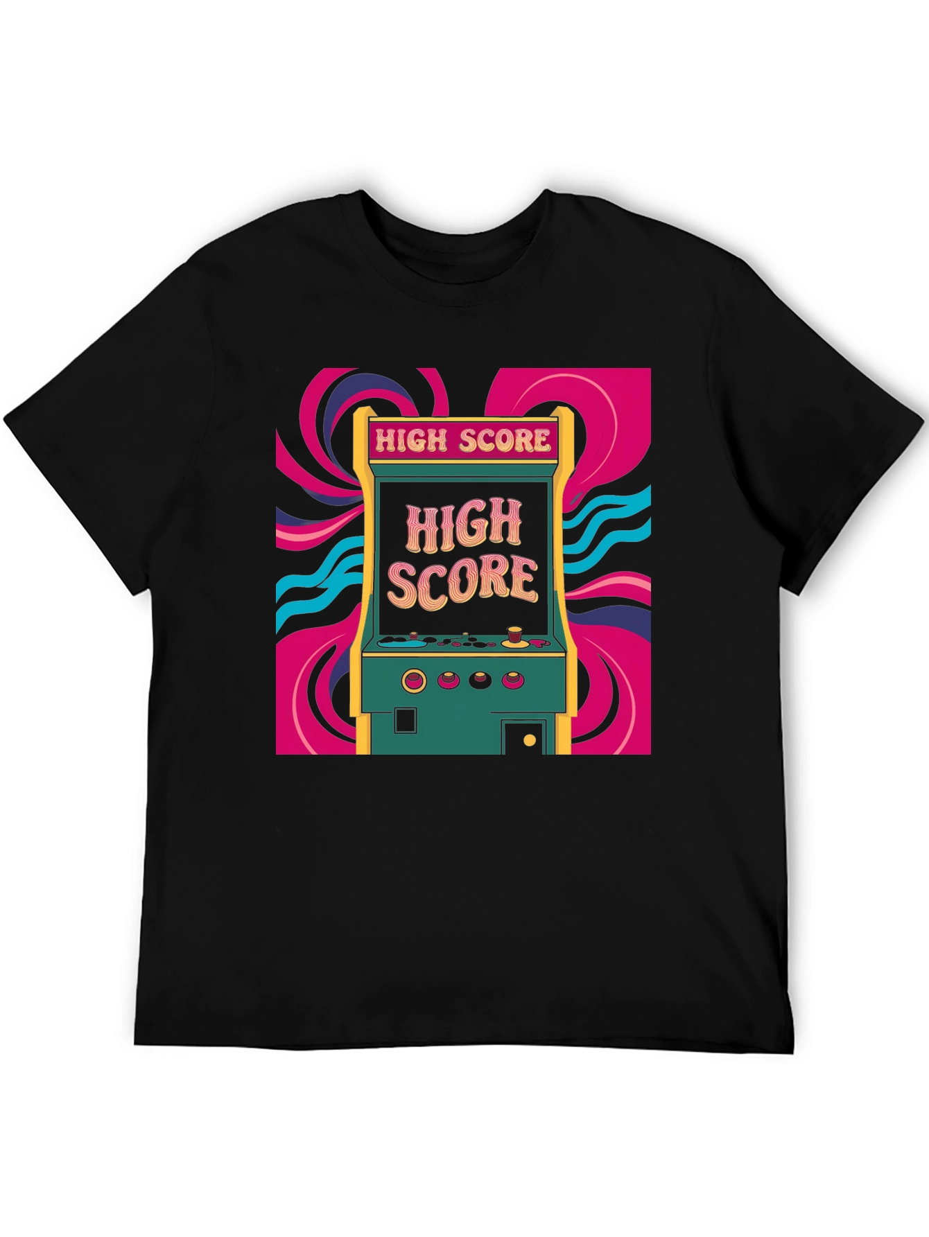 Retro Arcade High Score Graphic Tee