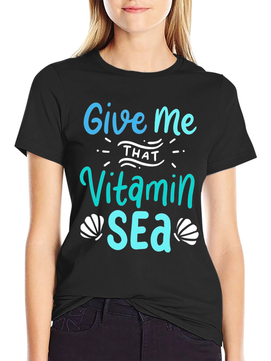 Vitamin Sea Graphic Tee - Vacation Ready!
