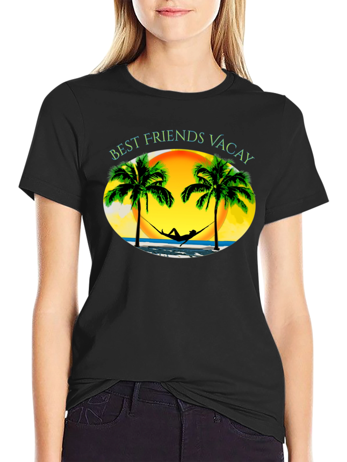 Best Friends Vacay Graphic T-Shirt