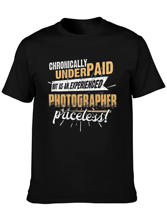 Chronically Underpaid Photographer T-Shirt