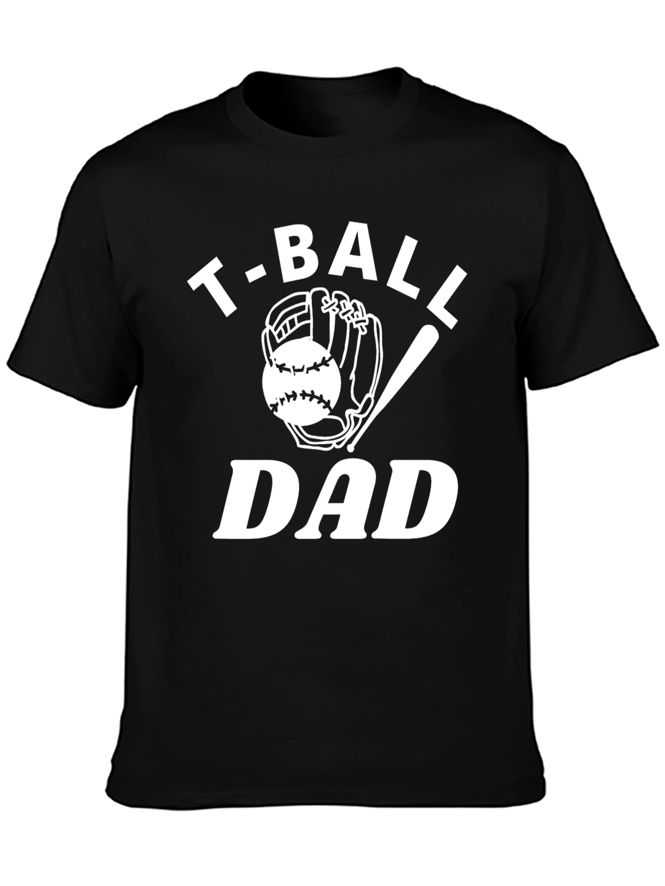 T-Ball Dad Graphic Tee - Baseball Lover