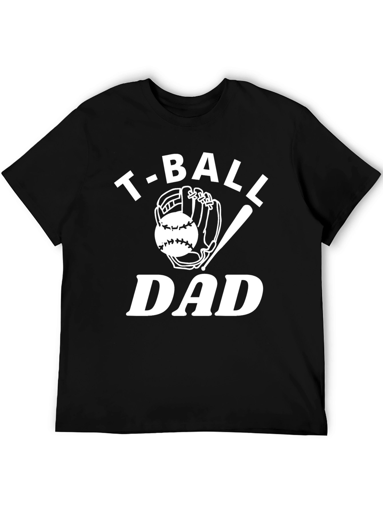 T-Ball Dad Graphic Tee - Baseball Lover