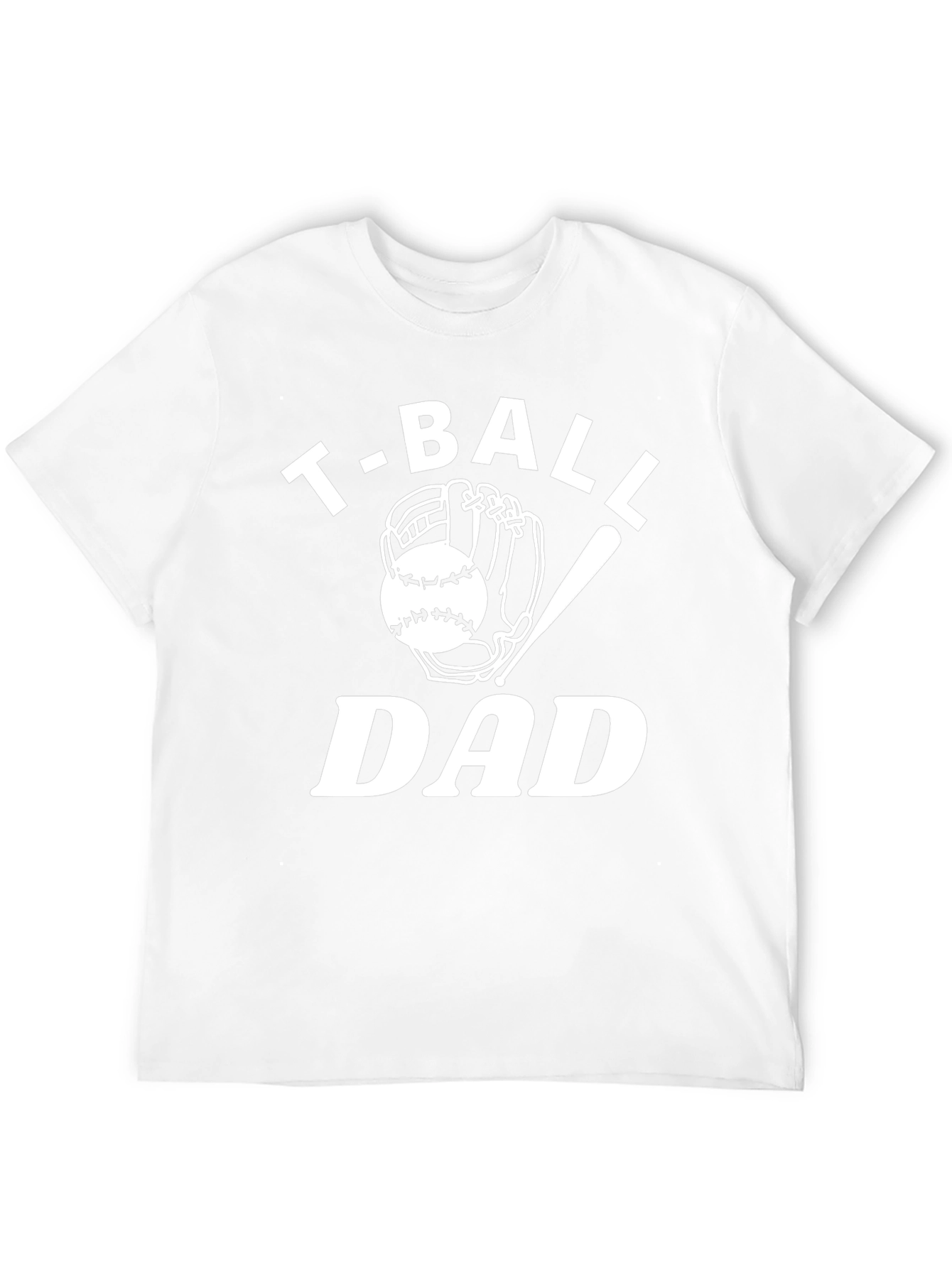 T-Ball Dad Graphic Tee - Baseball Lover