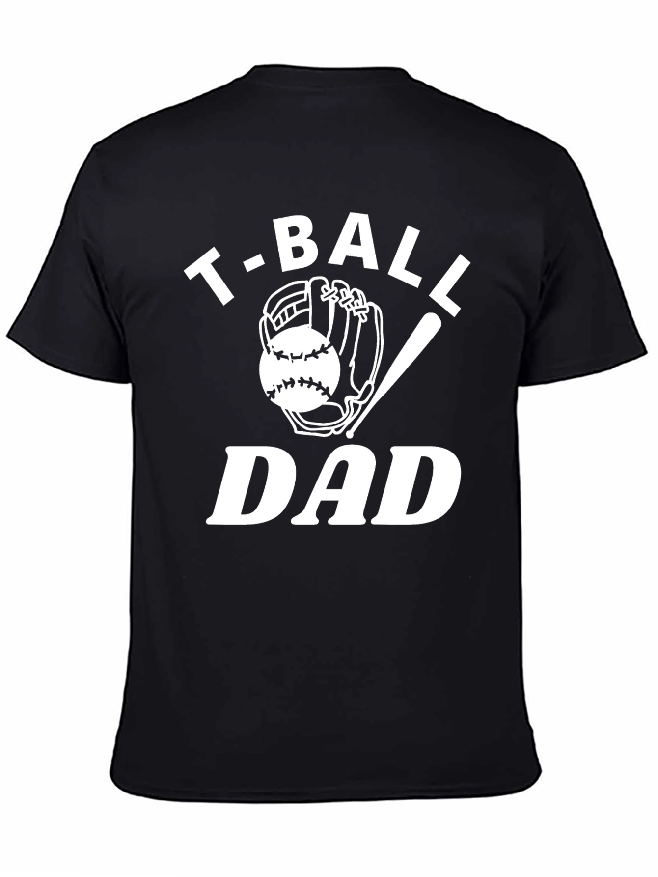 T-Ball Dad Graphic Tee - Baseball Lover