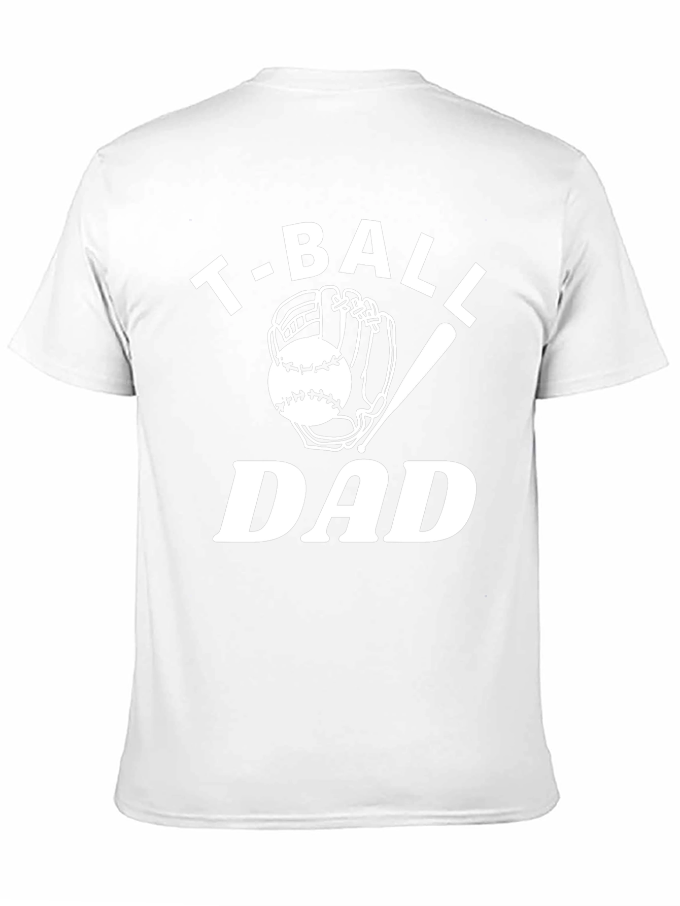 T-Ball Dad Graphic Tee - Baseball Lover