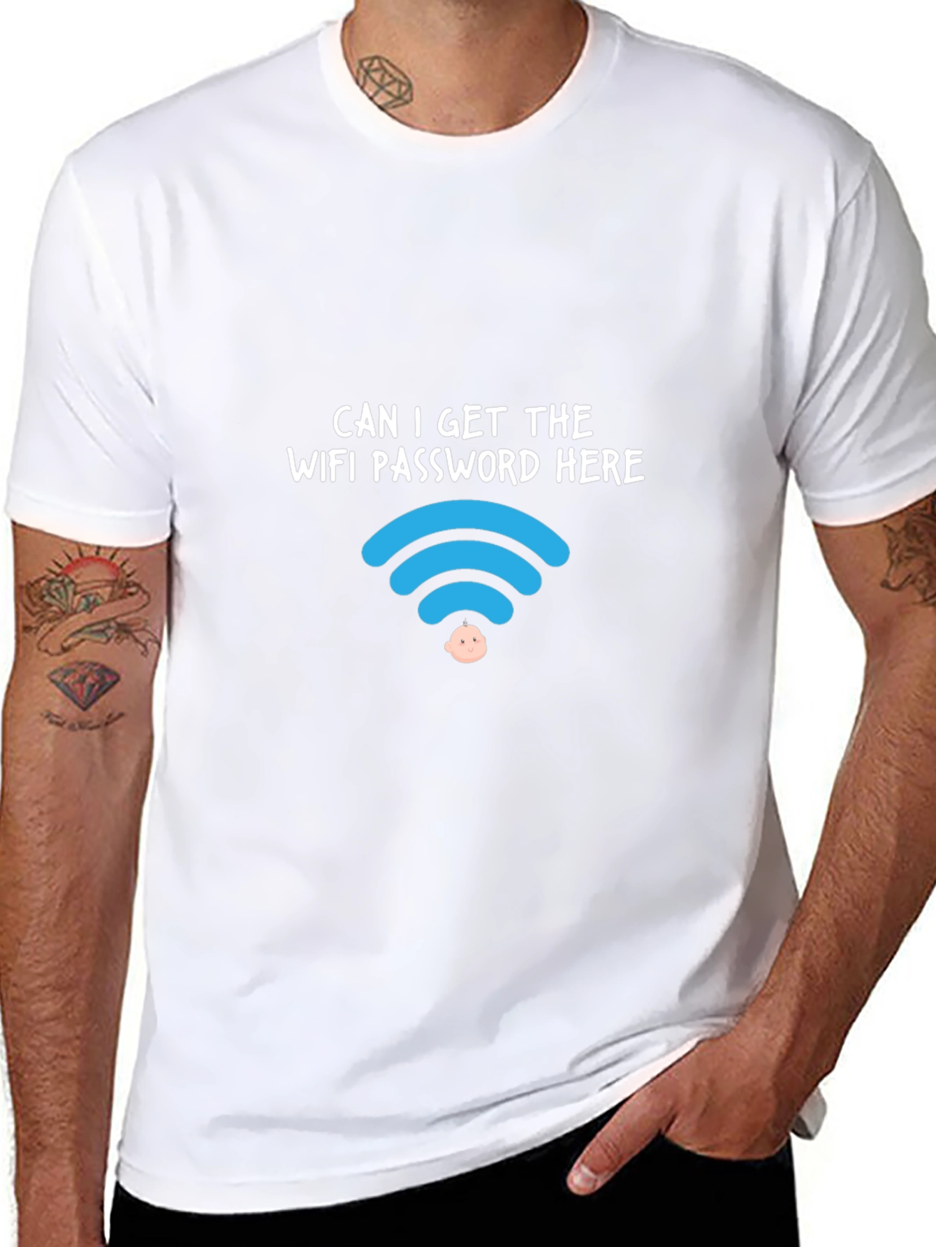 Wifi Password T-Shirt - Funny Network Tee