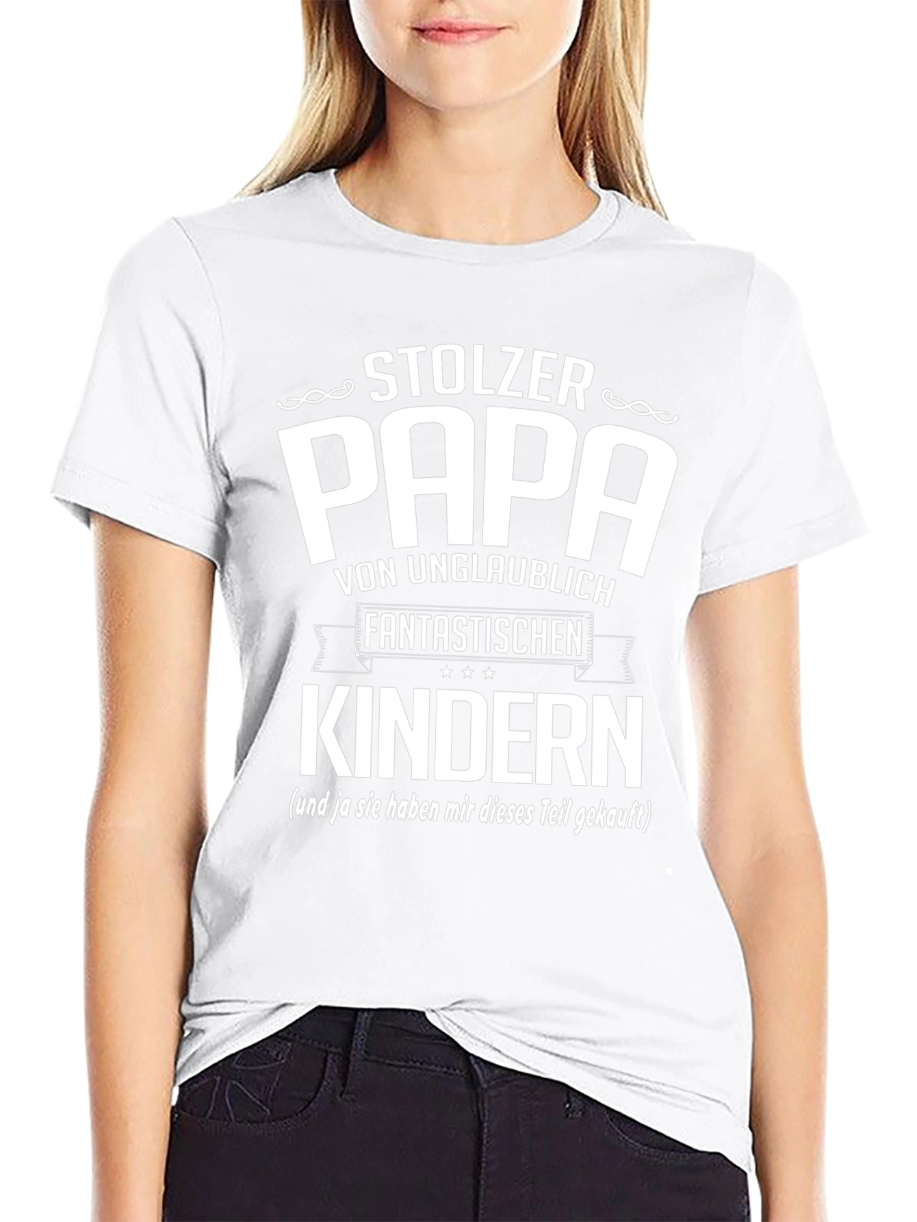 Proud Papa T-Shirt - Gift for Fathers Day