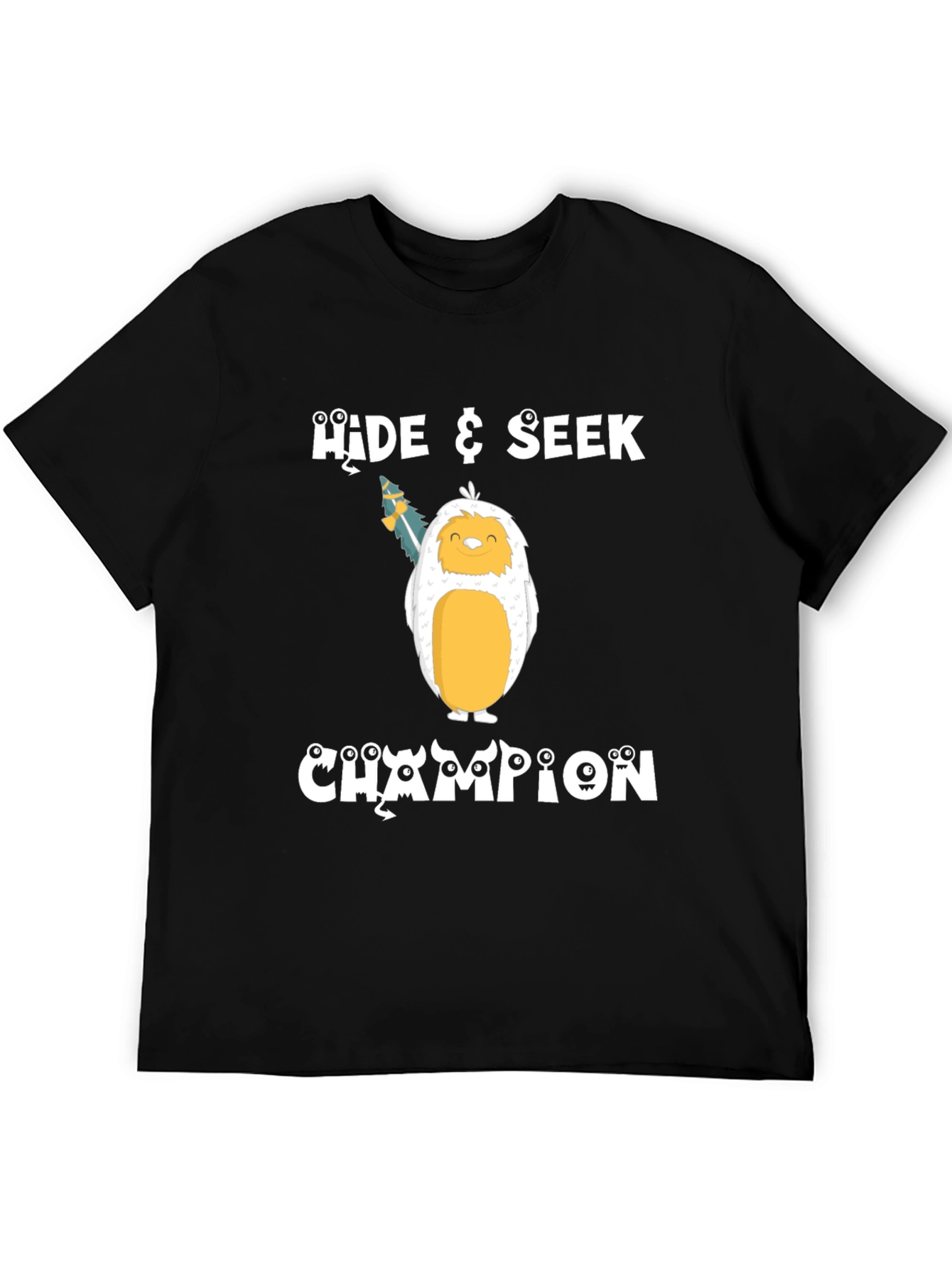 Hide & Seek Champion T-Shirt - Yeti Design