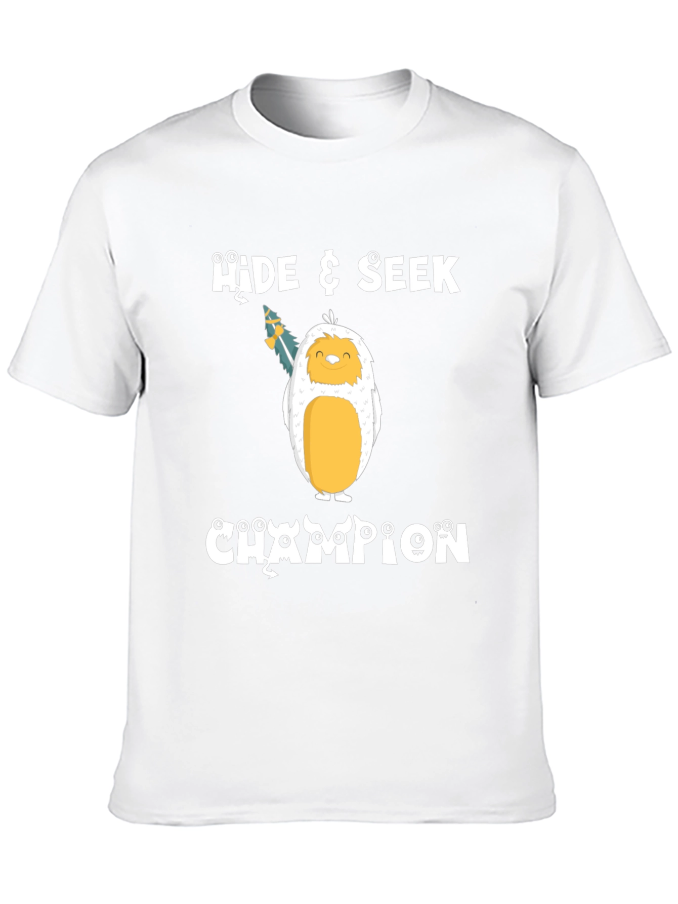 Hide & Seek Champion T-Shirt - Yeti Design