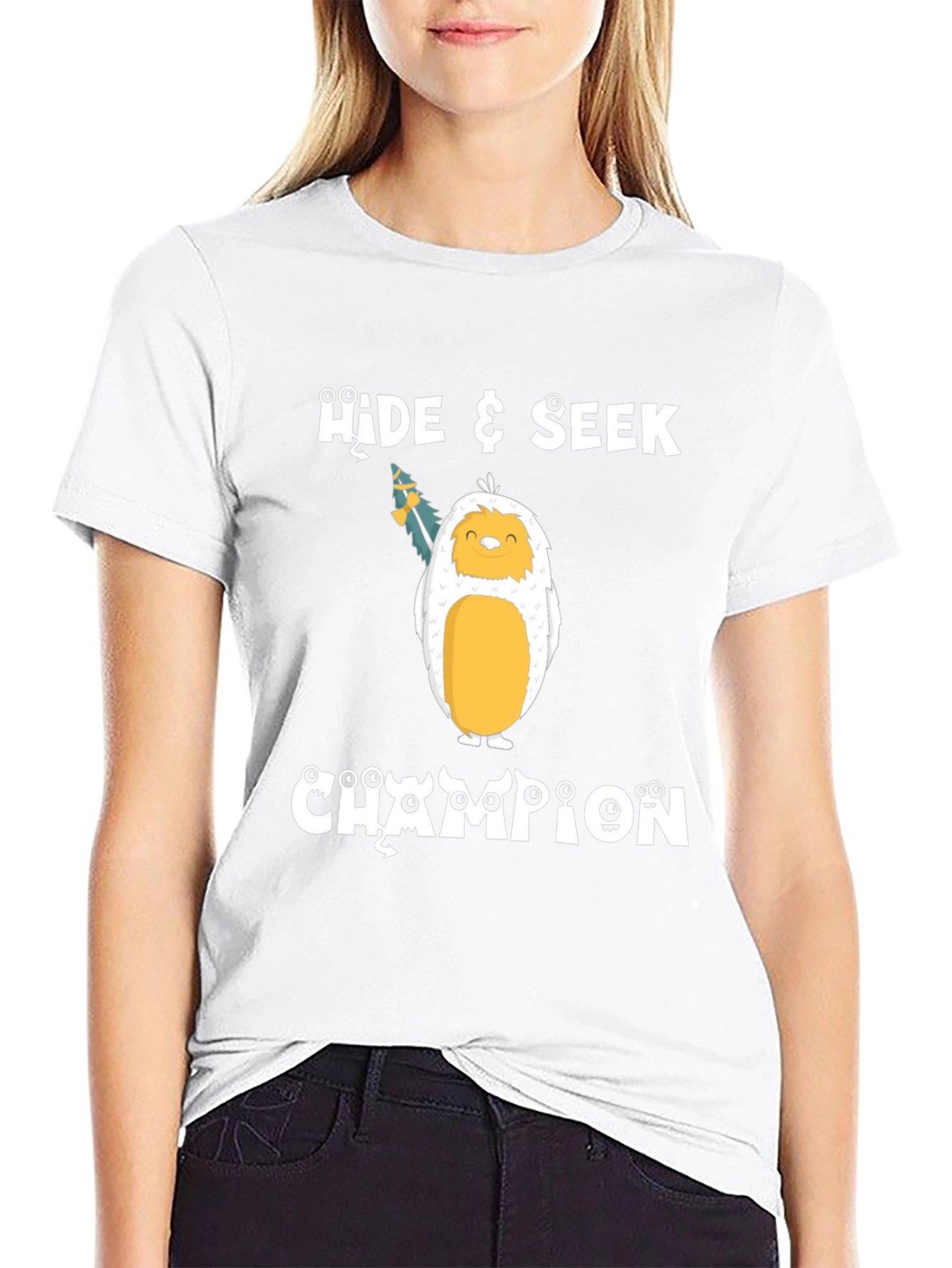 Hide & Seek Champion T-Shirt - Yeti Design