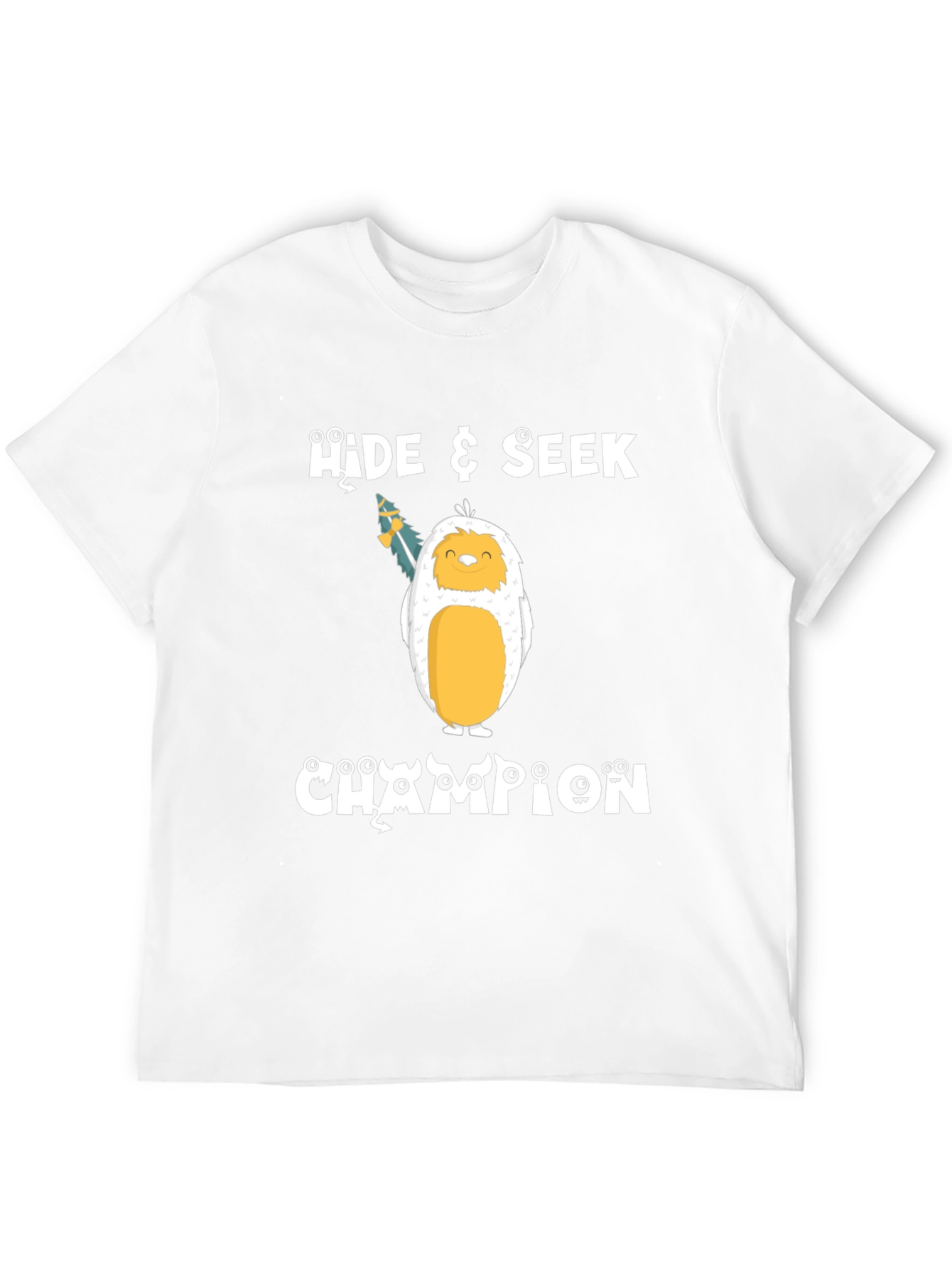 Hide & Seek Champion T-Shirt - Yeti Design