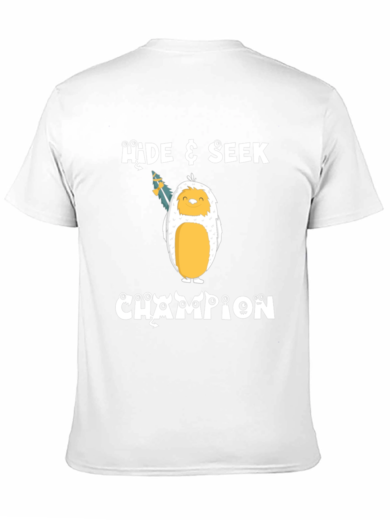Hide & Seek Champion T-Shirt - Yeti Design