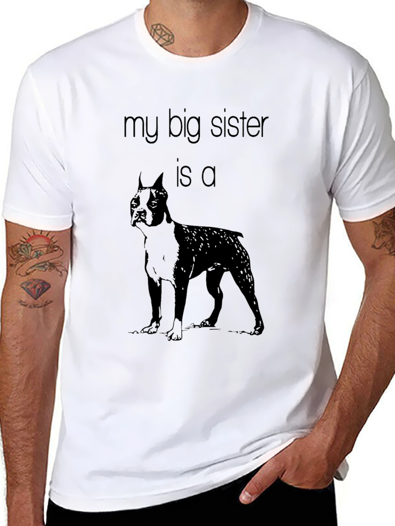 My Big Sister is a Dog T-Shirt
