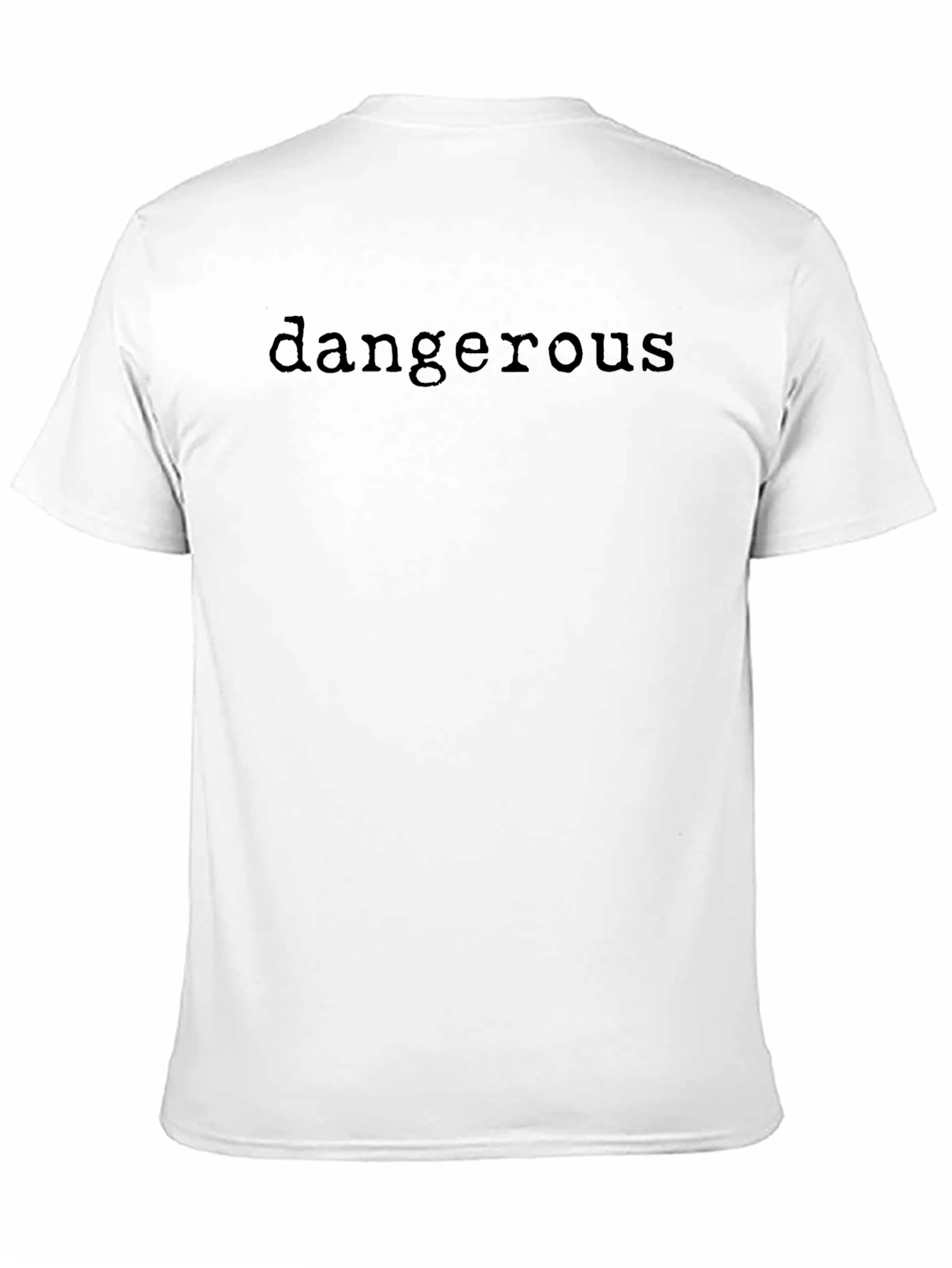 Dangerous Graphic Tee - Mens Black T-Shirt