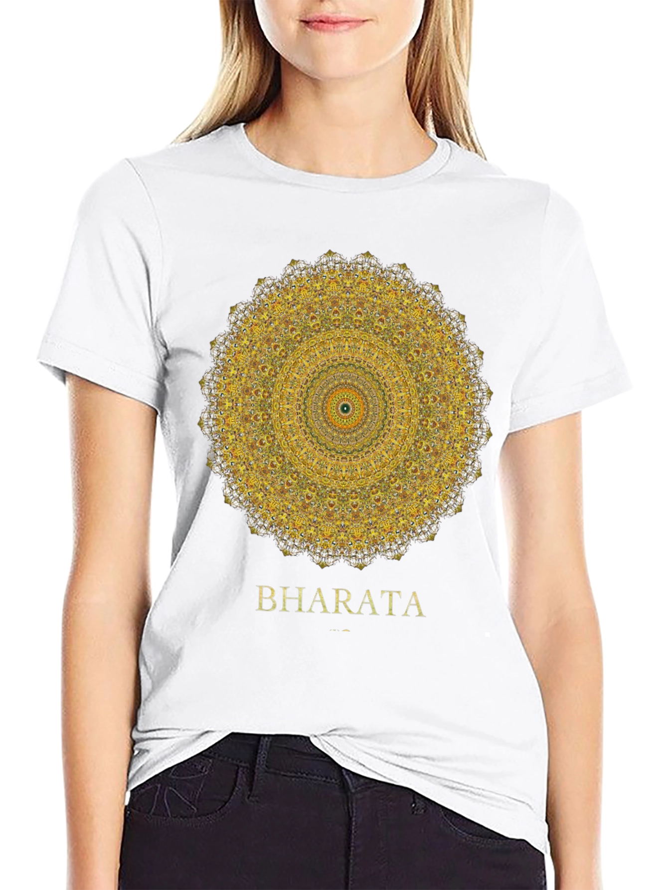 Bharata Mandala Black T-Shirt