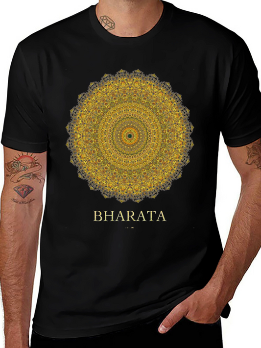 Bharata Mandala Black T-Shirt