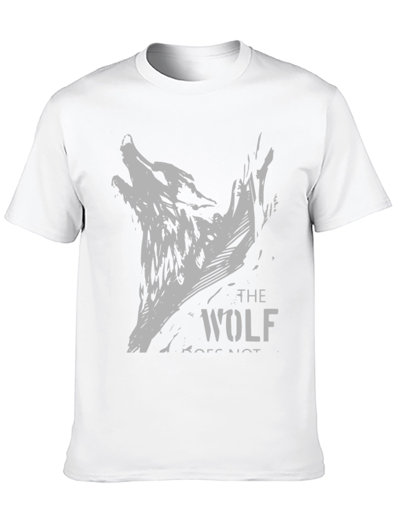 The Wolf T-Shirt - Black Graphic Tee