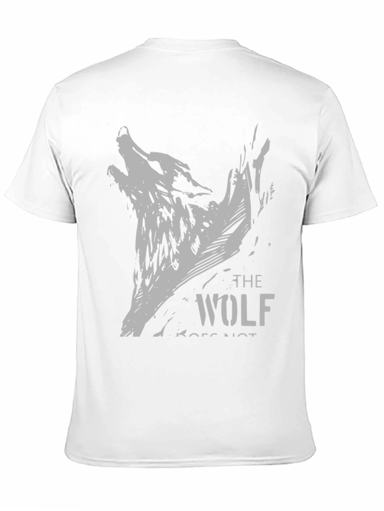 The Wolf T-Shirt - Black Graphic Tee