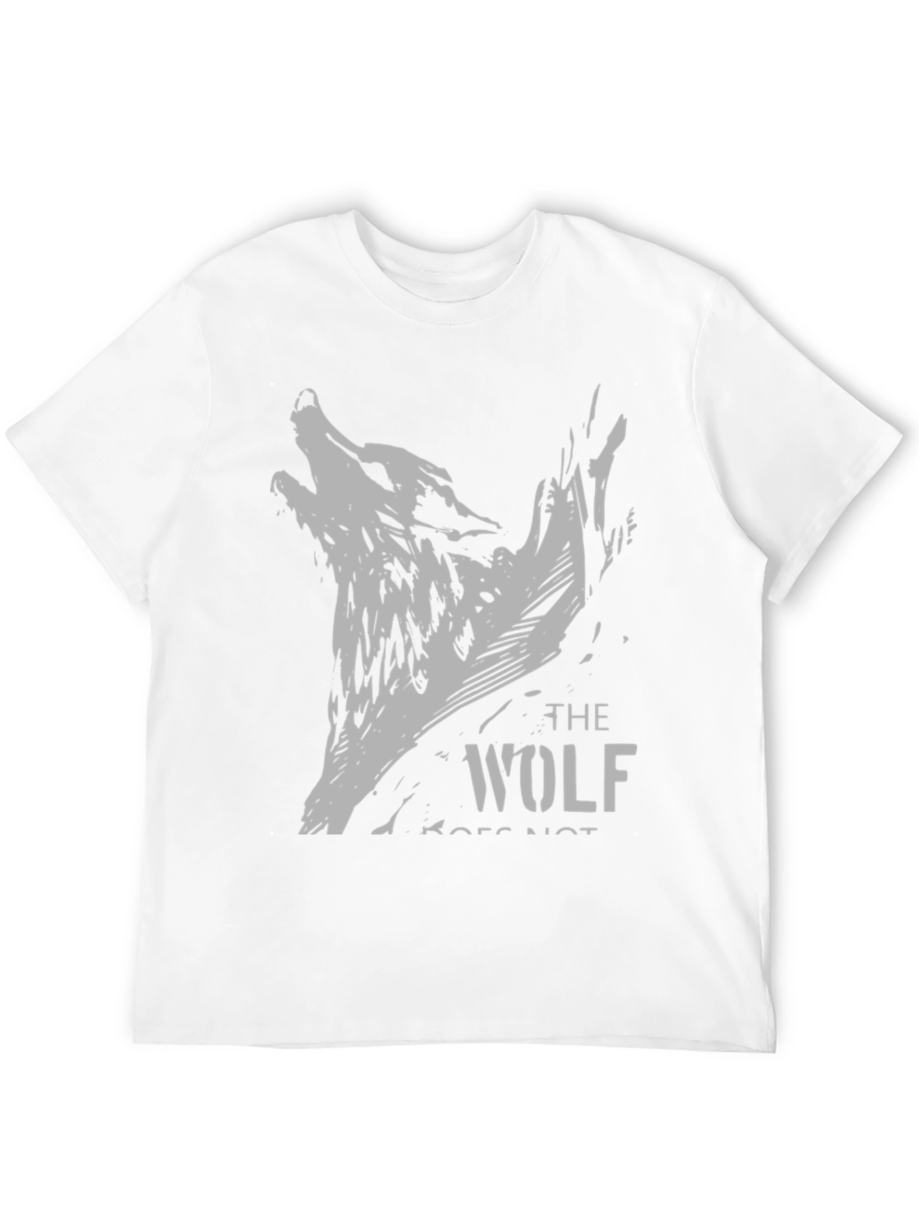 The Wolf T-Shirt - Black Graphic Tee