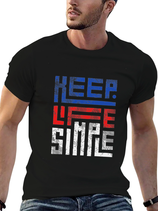 Keep Life Simple Graphic Tee